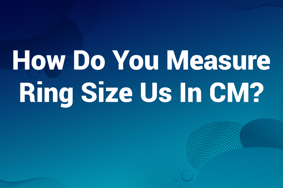 How to measure ring size in cm
