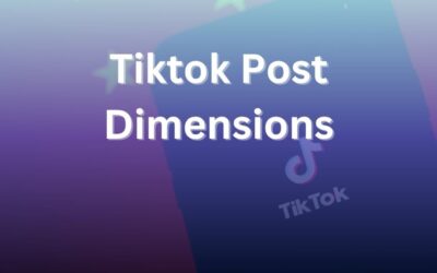 TikTok Post Dimensions Guide (A Must-Read)