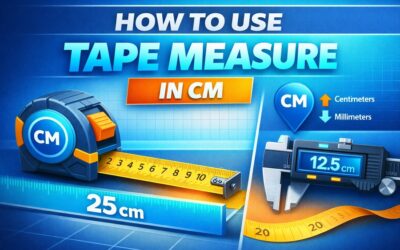 How to Use a Tape Measure in CM