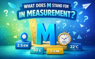 What Does ‘M’ Stand for in Measurement?
