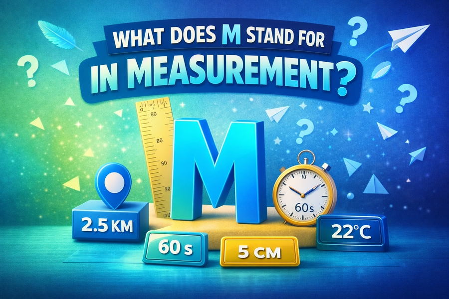 what does m stand for in measurement
